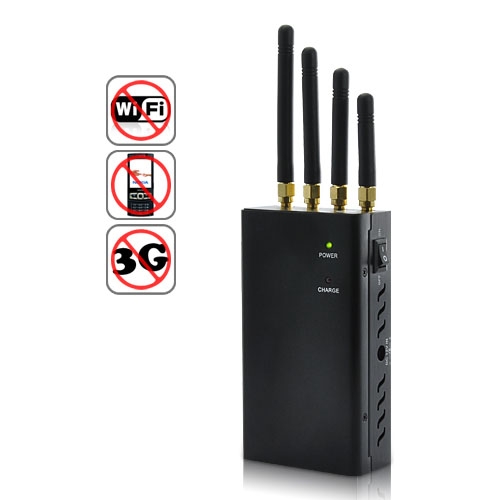 High Power Portable Signal Jammer for 2G Cell Phone and 3G + WiFi - Click Image to Close